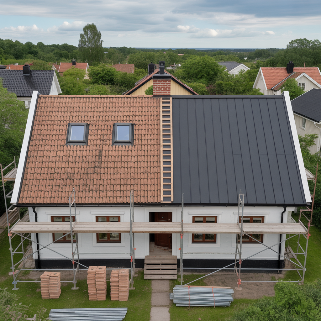 5.Hur renoverar du taket sa billigt och hallbart som mojligt