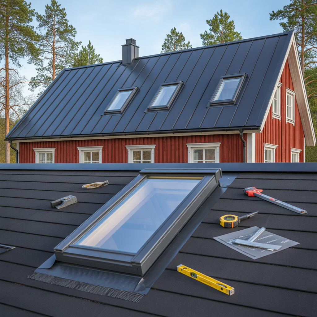 takfonster kostnad per storlek och monteringstips